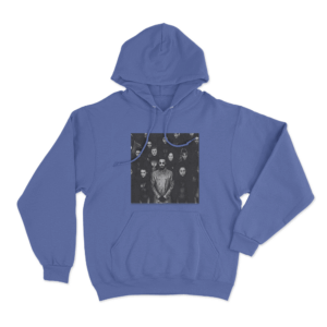 Experimental Rap Album Unisex Hoodie Blue
