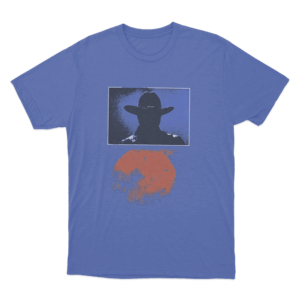 Red Dot Unisex T Shirt Blue