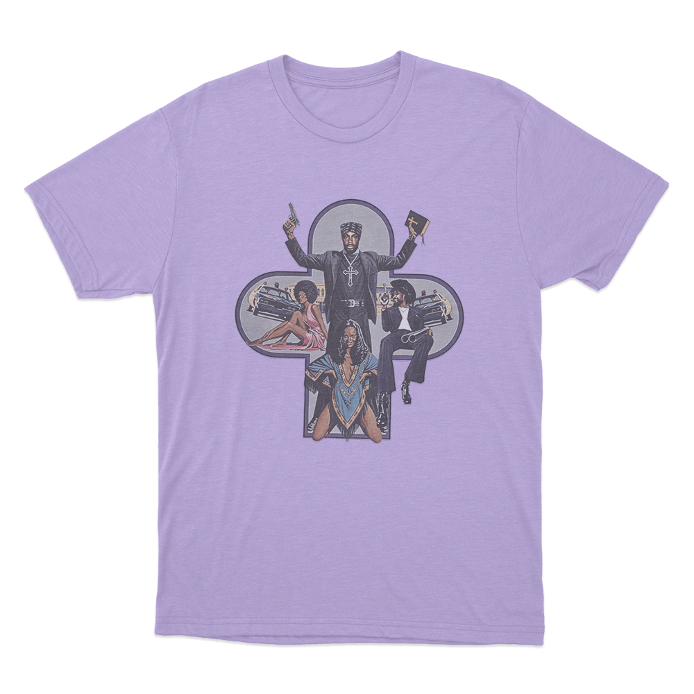 Scaring the Hoes Album Cover Unisex T Shirt Purple Scaring the Hoes Album Cover Unisex T Shirt Purple