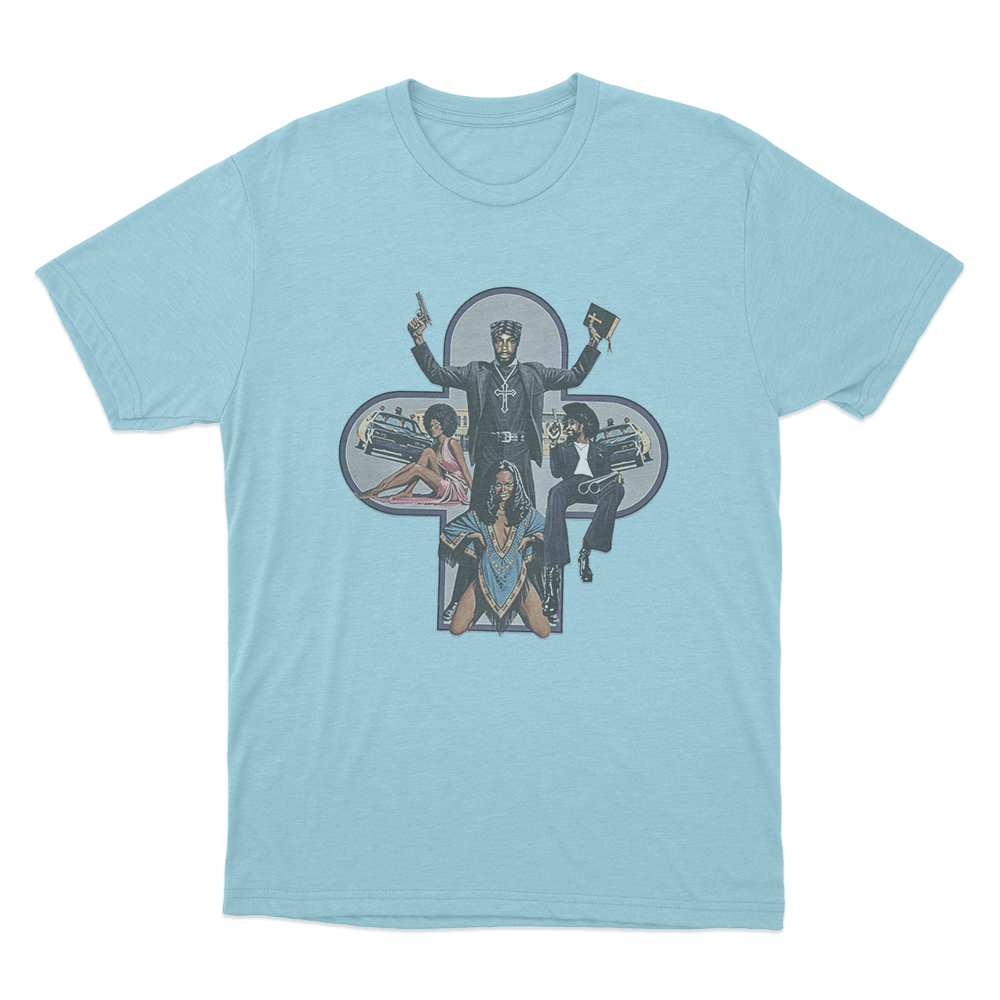 Scaring the Hoes Album Cover Unisex T Shirt Sky Blue Scaring the Hoes Album Cover Unisex T Shirt Sky Blue